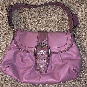 Coach Hobo Pink Purse